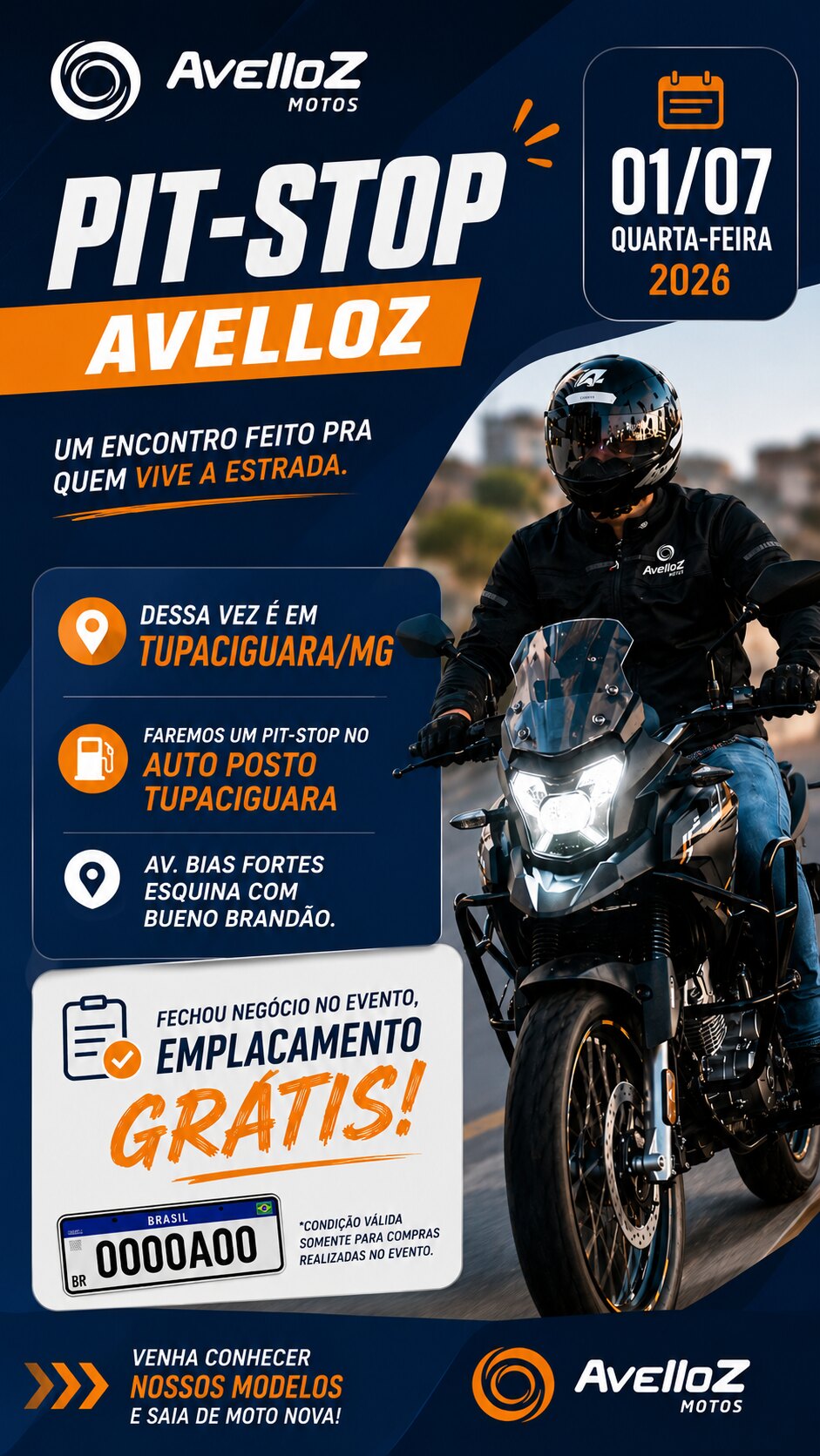 Avelloz Pit Stop campaign artwork