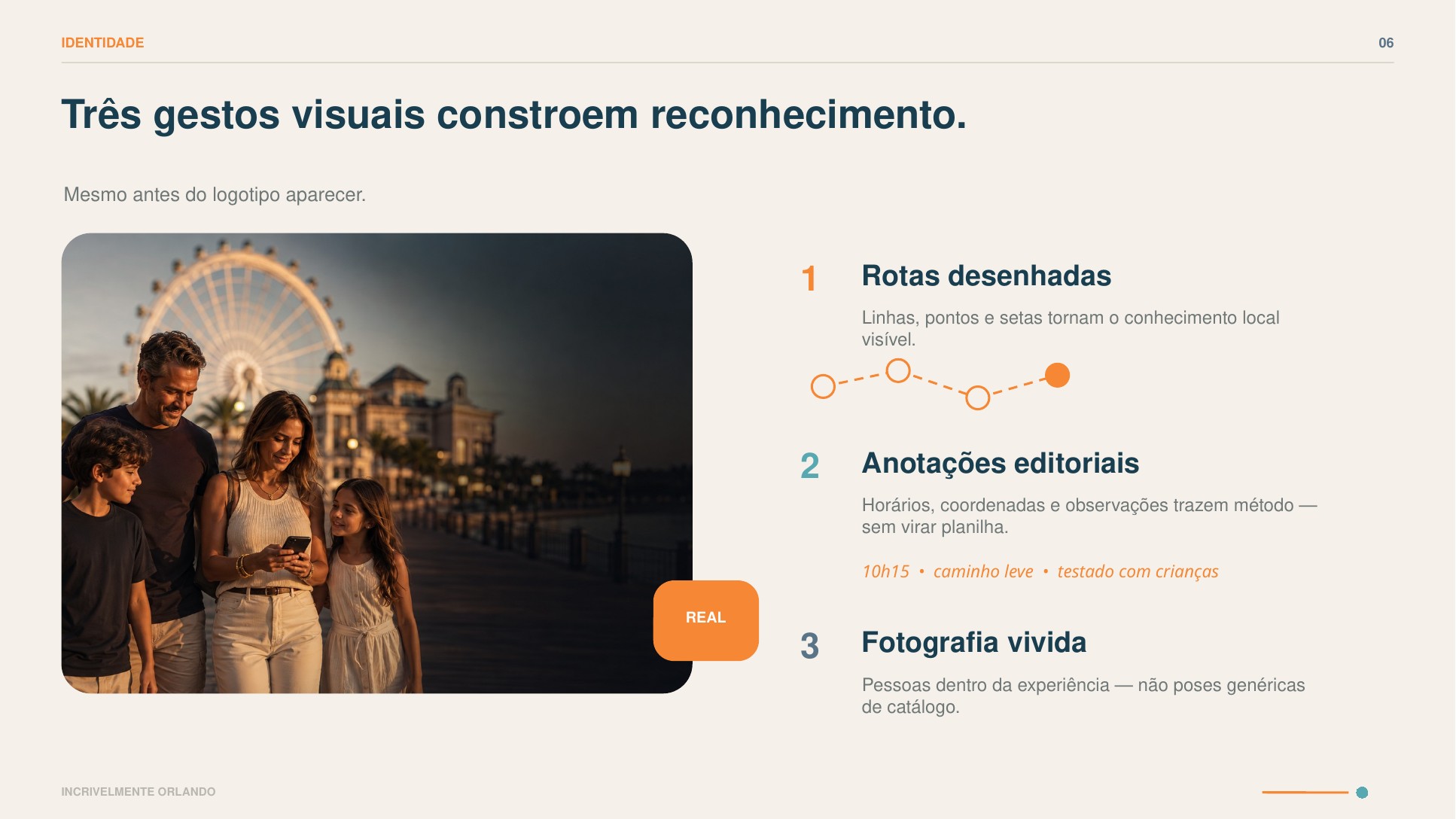 Incrivelmente Orlando visual recognition system
