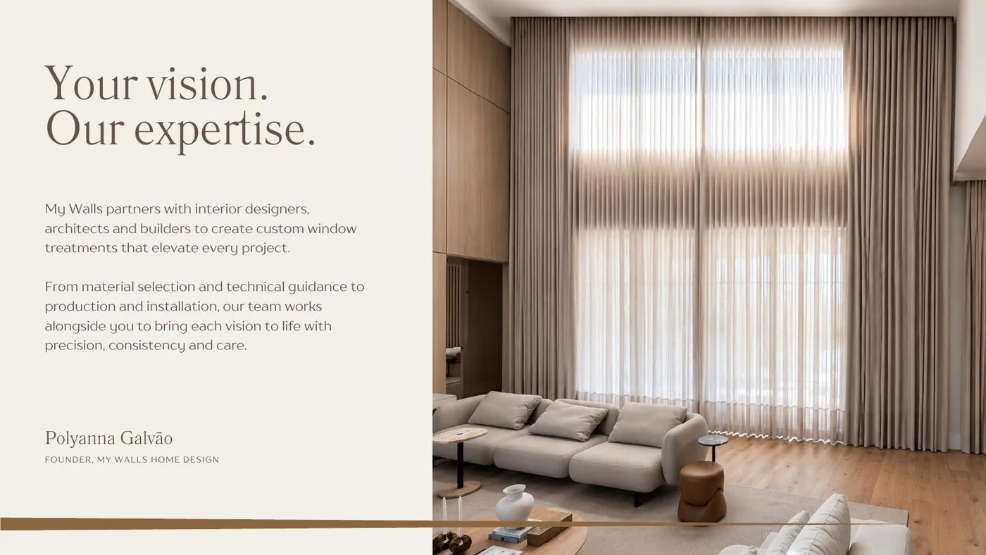 Your vision. Our expertise.