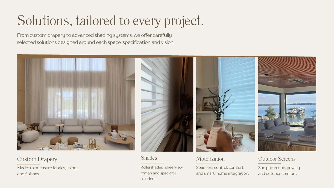 Solutions, tailored to every project.