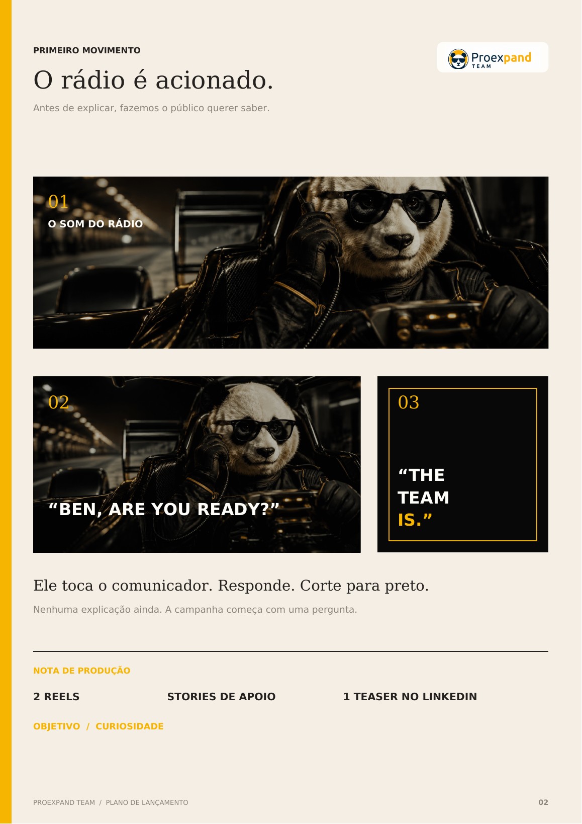 Ben character in a campaign story
